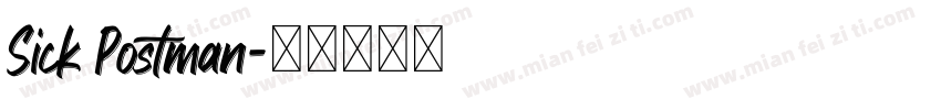 Sick Postman字体转换